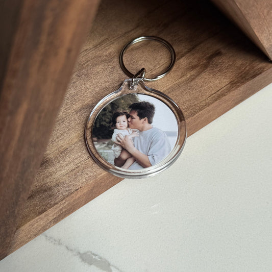 CUSTOM PHOTO KEYCHAINS