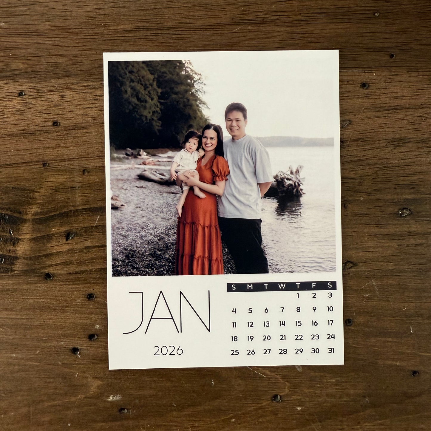 Mini Custom Calendar Magnets