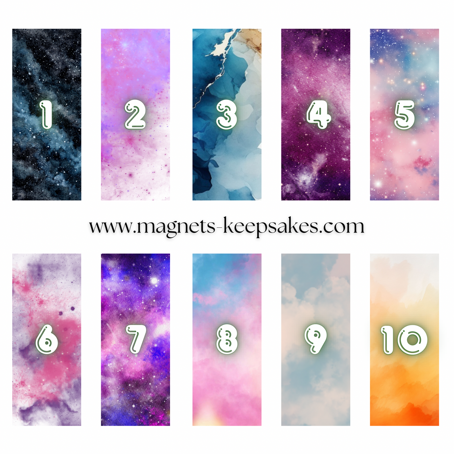 MAGNETIC BOOKMARKS