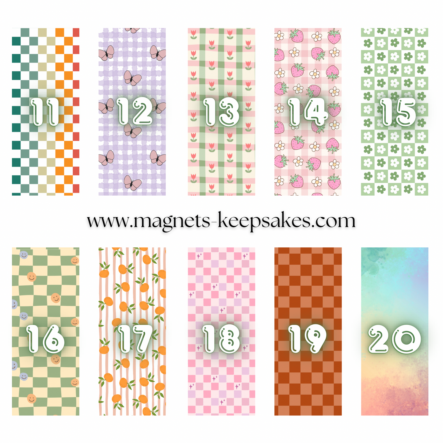 MAGNETIC BOOKMARKS