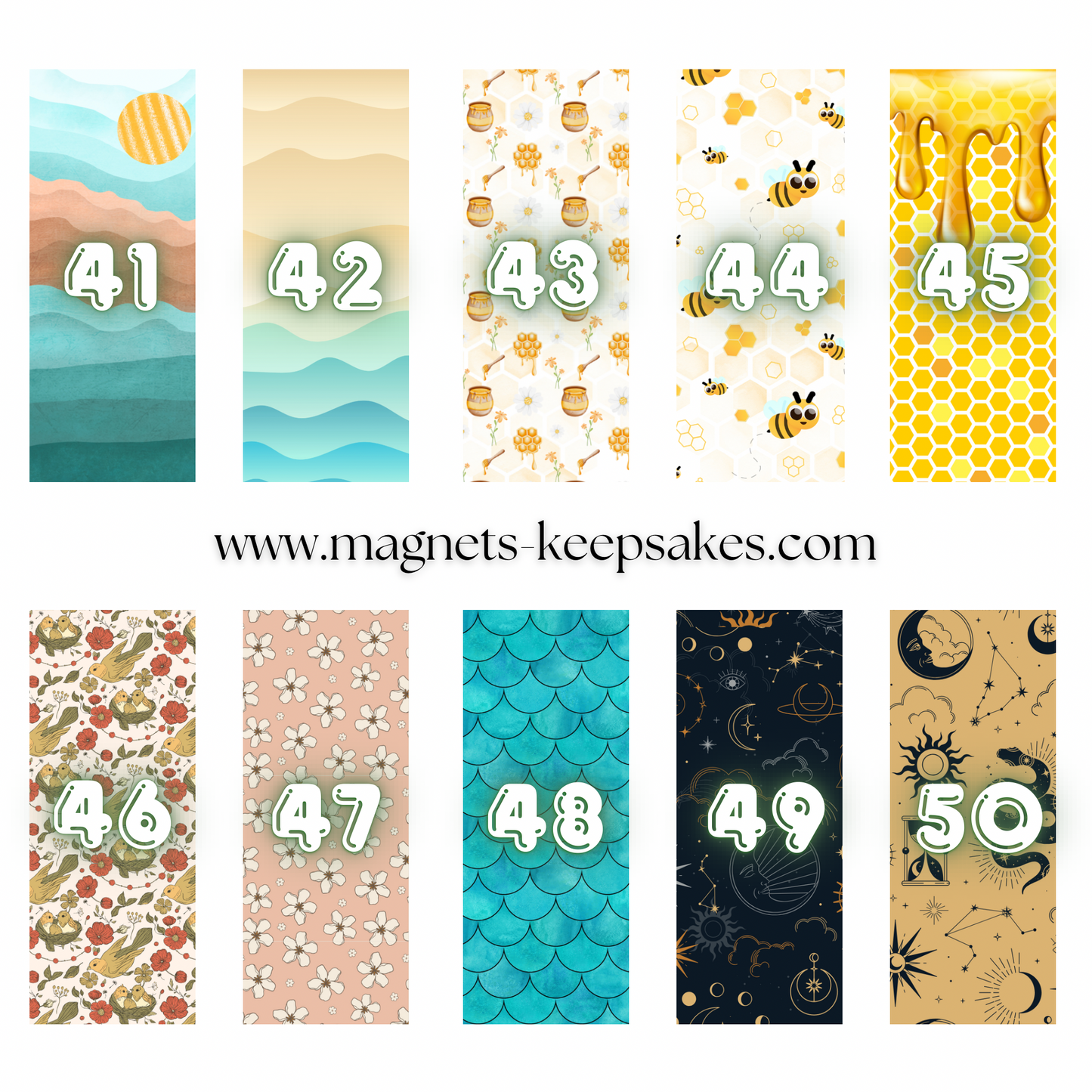 MAGNETIC BOOKMARKS