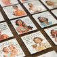 Sarcastic retro woman magnets