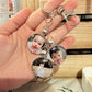 Four pendant photo keychain