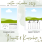 Mini Custom Calendar Magnets