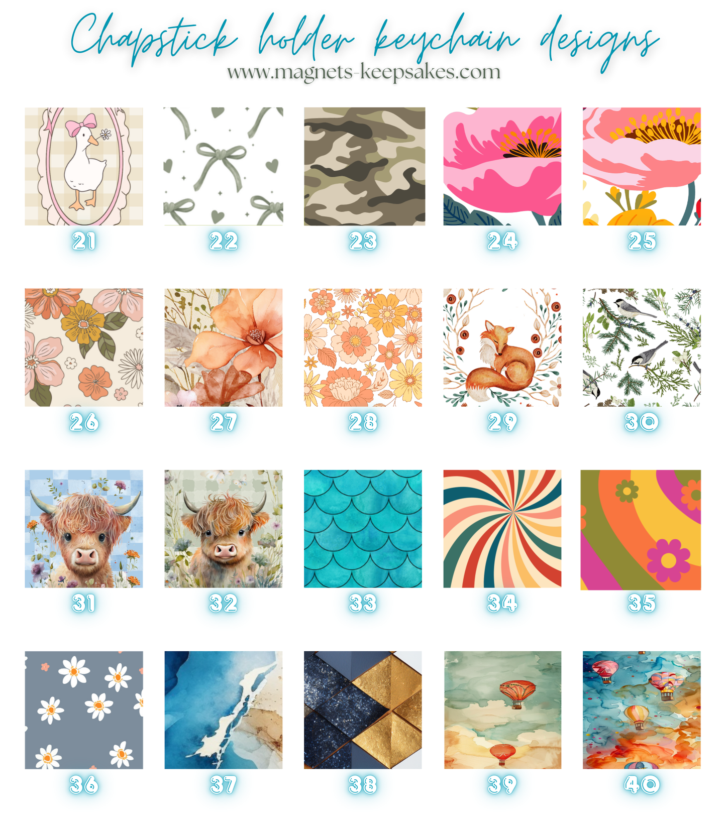 Chapstick holder keychain