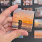 video of my favorite sunset picture turned into a magnet