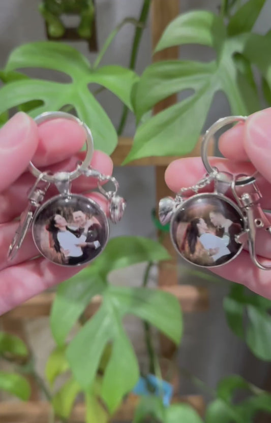 Personalized Couple Photo Keychains - Valentines Day special